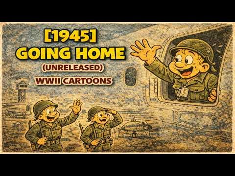 Private Snafu 🪖 | Going Home (1945, Unreleased) | WWII Cartoon | Classic Military Animation HD