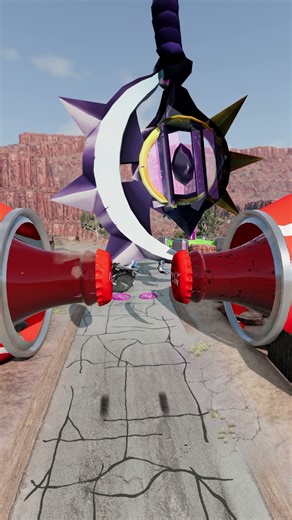 Magic Hammer vs Cars | BeamNG Drive #beamngdrive #shorts