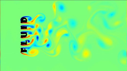 基于格子-Boltzmann方法的流体模拟的Python实现