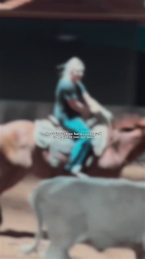 makin the little girl inside me dreams come true one day at a time 🥹🥰 #fyp #foryoupage #foryou #cuttinghorse