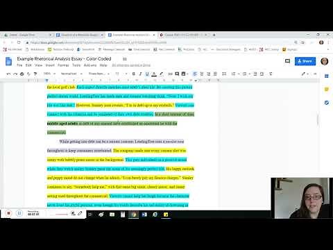 Rhetorical Analysis Essay | Structure and Example Notes