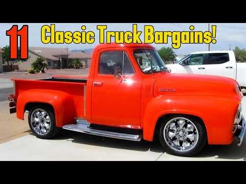 Best 11 Classic Trucks to Build or Drive – Great Deals Available Now!