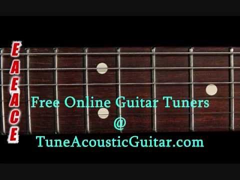 Open A Tuning - Open A Minor Online Guitar Tuner