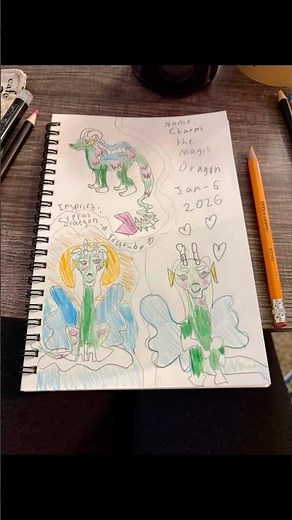 How I Learned to Draw Dragons (Easy & Fun!) 🐉✨ @cyprusdraegon