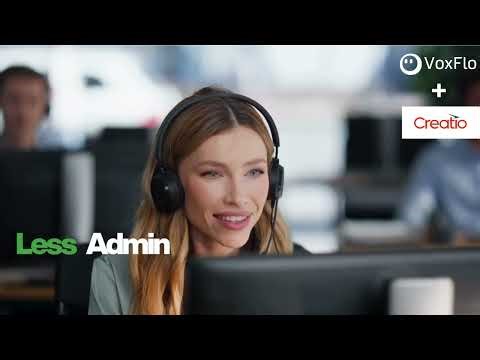 VoxFlo: Seamless 8x8 & Creatio CRM Integration to Save Time