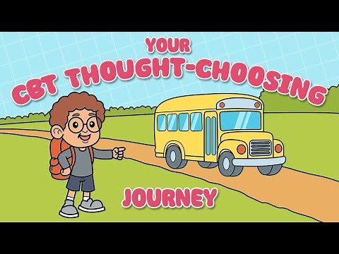 Your CBT Thought-Choosing Journey | Social Emotional Learning for Kids | FREE Companion Workbook!