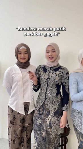 selamat merayakan hari kemerdekaan Indonesia semua!😍 ikut lomba apanih?😍 All hijab bisa di check out di @tiebymin official