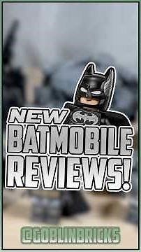 The NEW LEGO Batmobiles! (REVIEW)