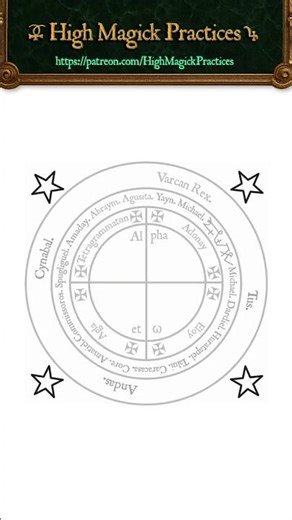 8 Building the Magick Circle of the Heptameron - The Magick Circles of Power #solomonicmagic