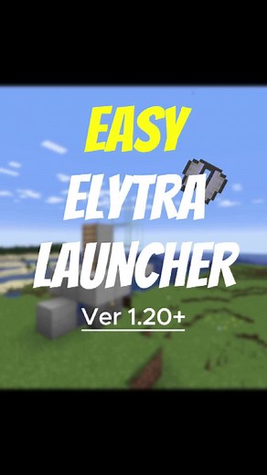 Check out this insanely easy Elytra Launcher in Minecraft 1.20 ! Thank you, guys, so much for 1000 followers, let me know what you would like to see in the future! #foryoupagе #foryou #viral #minecraft #Minecraft #minecraftbedrock #minecraftjava