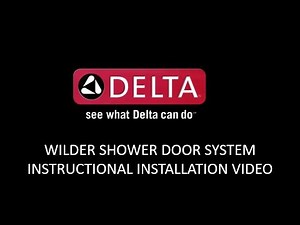 Installing Delta® Wilder Pivot Shower Door | Official Instructions and Pro Tips