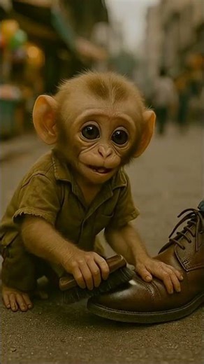 দুঃখী বানর এর গল্প #viralvideo #monkey #ekmotahathighumechala #animalphotos #sadstory #cartoon
