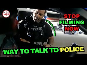 Cops overreacting when a citizen stands up to protect their rights