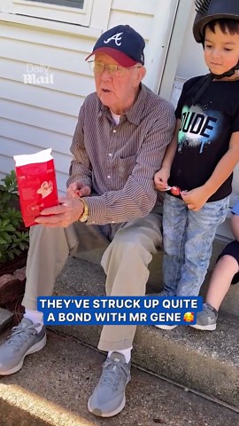 Children form special bond with neighbor living with dementia