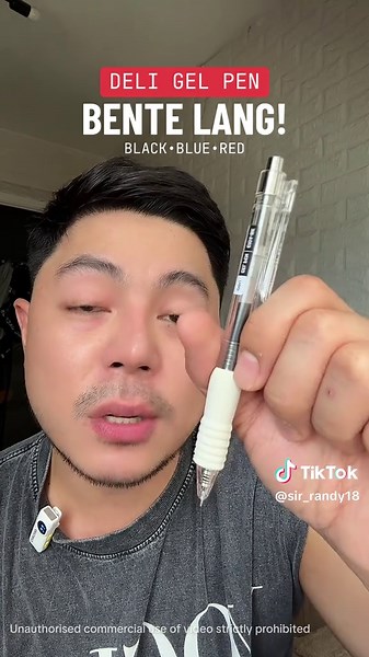 Discover DELI Gel Pens: Black, Blue, and Red Variety