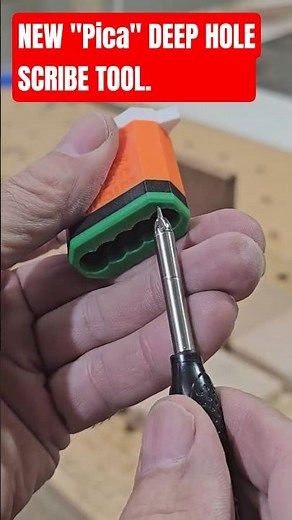 DEEP HOLE SCRIBE TOOLS (PICA) #BitchinScribeTools #cabinetmaker #carpentry #diy #woodworking
