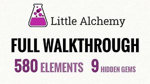 Little Alchemy Full Walkthrough 580 Items