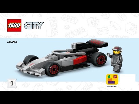 LEGO Instructions - City - 60493 - F1 Display Truck with Audi F1 Race Car - Formula 1 (Book 1)