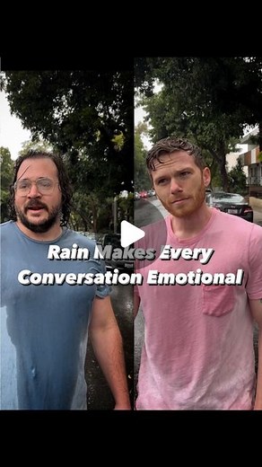 Evan M. Williams on Instagram: "Part 2. It rained again. . . . #rain #comedy #jokes #funny"