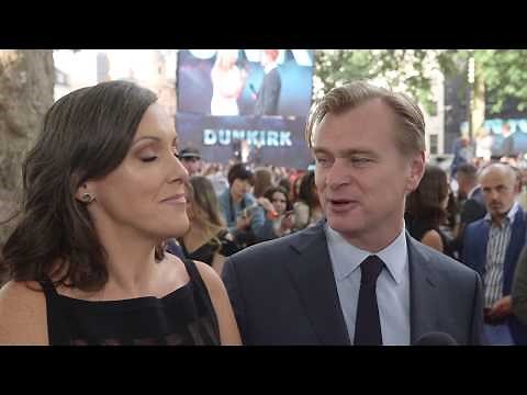 Dunkirk World Premiere Interview - Christopher Nolan & Emma Thomas