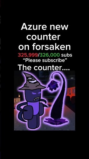 Azure countered by Elliot | Roblox Forsaken Animation #forsaken #roblox #trending #robloxanimation