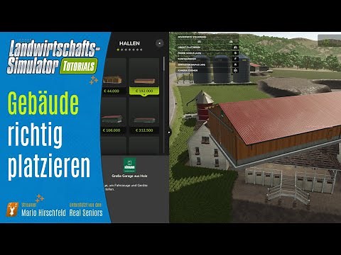 FS25 Tutorial: Placing Buildings – How It Works! (Houses, Halls, Silos & More)