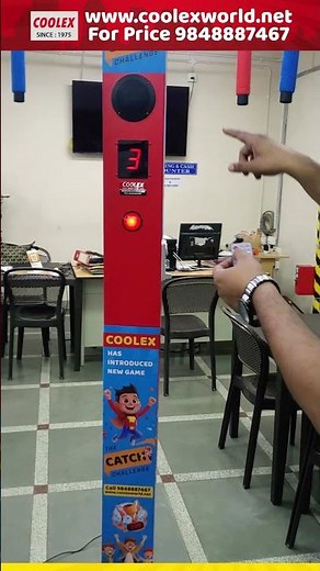 Falling sticks , new 2025 catch the baton game amusment machine heavy body design|| COOLEX