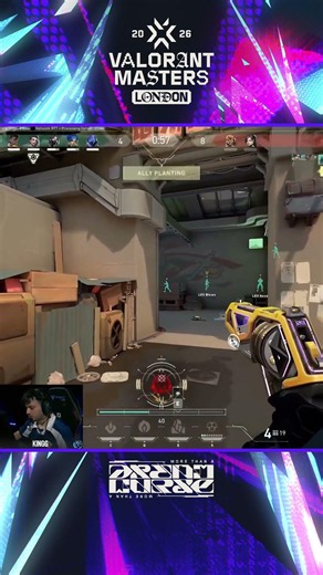 kiNgg speaks up with a 4K. 👊#VALORANT #VALORANTEsports #VCT #VALORANTMasters