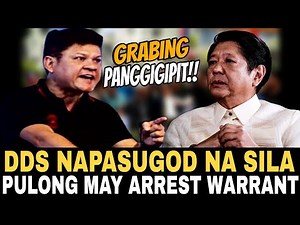 DDS NAPASUGOD SA BAHAY NI PULONG! CONG PULONG DUTERTE MAY ARREST WARRANT.