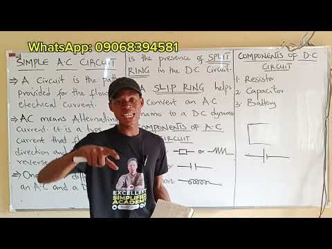 Simple Alternating Current (A.C) Circuit Explained With Calculations| JAMB & WAEC PHYSICS