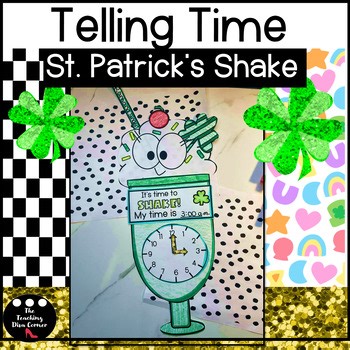 Telling Time St Patricks Day Clock Math Craft