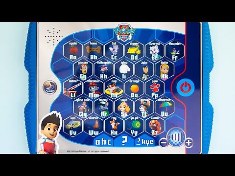 PAW Patrol Alphabet Tablet - PAW Patrol Toys