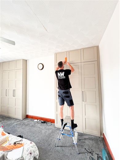 Superb Beige Wardrobes Ready for Your Space