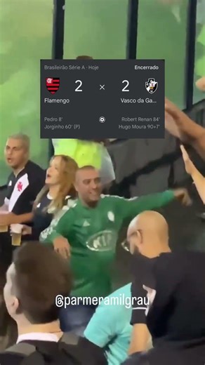 FLAMENGO SOFRE EMPATE PARA O VASCO NO FINAL
