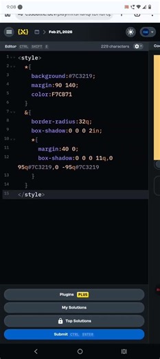 CSS Battle Daily Targets February 21, 2026