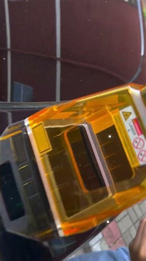 I secretly used laser marking to decorate my friend's new car #laser