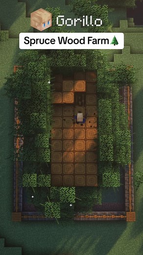 Spruce Wood Farm in Minecraft: Step-by-Step Tutorial and Ideas