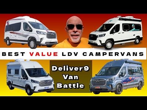 The BEST VALUE $100k Campervan? What do you get? The BATTLE of the LDV CAMPER'S !
