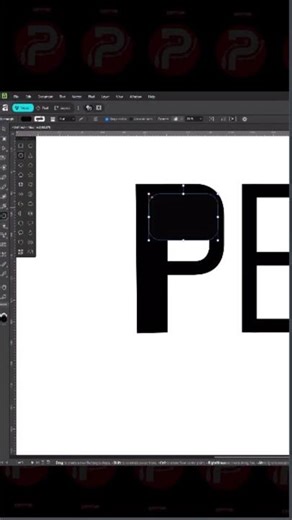 Watch the whole thing to see this turns out #affinity #graphicdesign