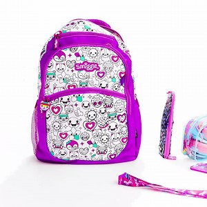 Colour and design your very own backpack! >>http://bit.ly/2soM7CN Contents not included. | Smiggle