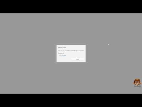 How to Fix This item was encoded in a format that's not supported