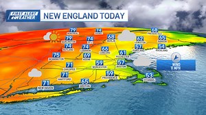 Clouds continue on Sunday before warmer temperatures during the week