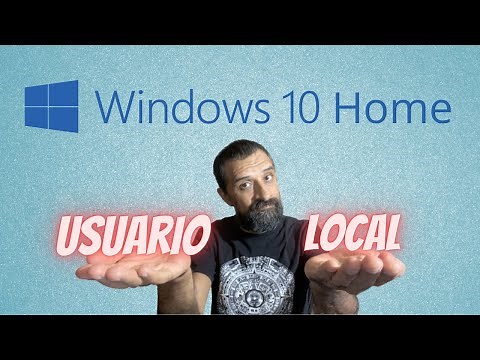 Cambia tu Cuenta de Microsoft por un Usuario Local en Windows 10 Home
