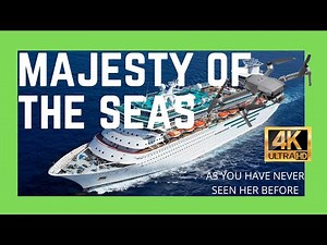 Unique aerial footage of MAJESTY OF THE SEAS