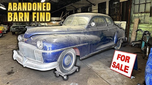 1947 Desoto Surfaces From Oblivion, Has 300K Reasons To Show What 'Made in USA' Stood For