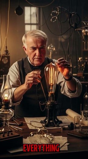 “The First Light Bulb: How Edison Brought the World to Light”