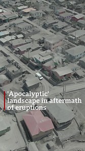 "We fear a growing humanitarian crisis." After an "apocalyptic" volcanic eruption on the Caribbean island of St Vincent, over 15,000 people have been displaced. https://bbc.in/3sQBPp7 | BBC News