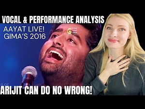 Vocal Coach/Musician Reacts: ARIJIT SINGH ‘Aayat’ Live! 2016 GIMA’s