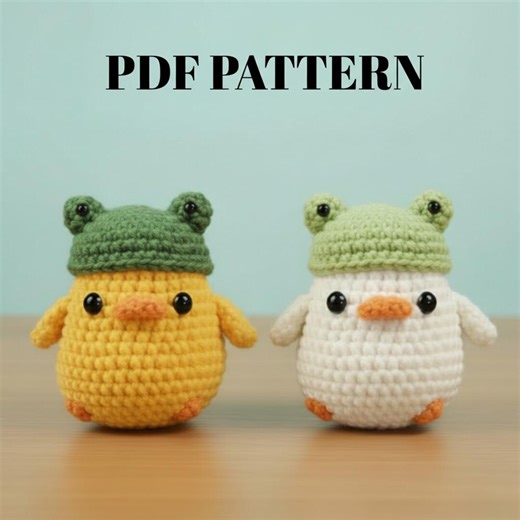 Crochet Easter Chicken Pattern, Crochet Bird Amigurumi Pattern, Crochet Animals Easy Crochet Patterns, Crochet Chicks Easter Decor PDF - Etsy