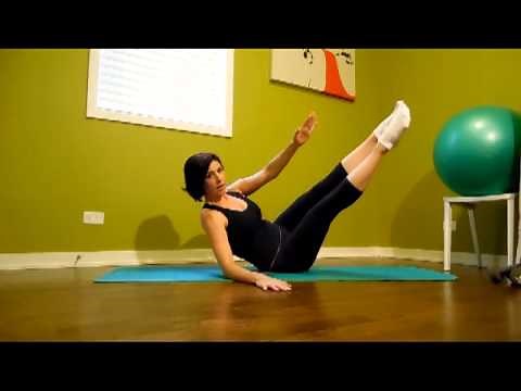 Side Pike Crunch (Great core workout)
